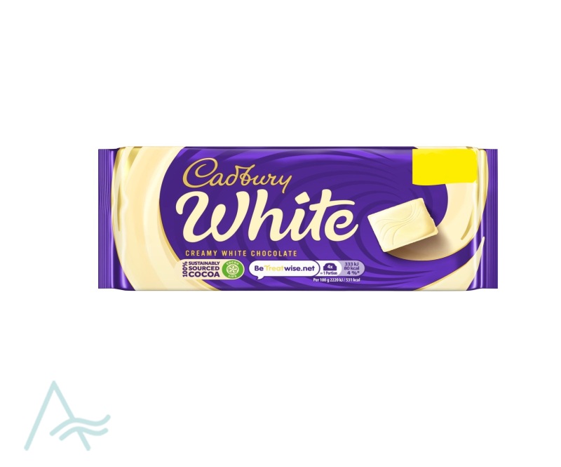 CADBURRY WHITE BLOCK 90 G